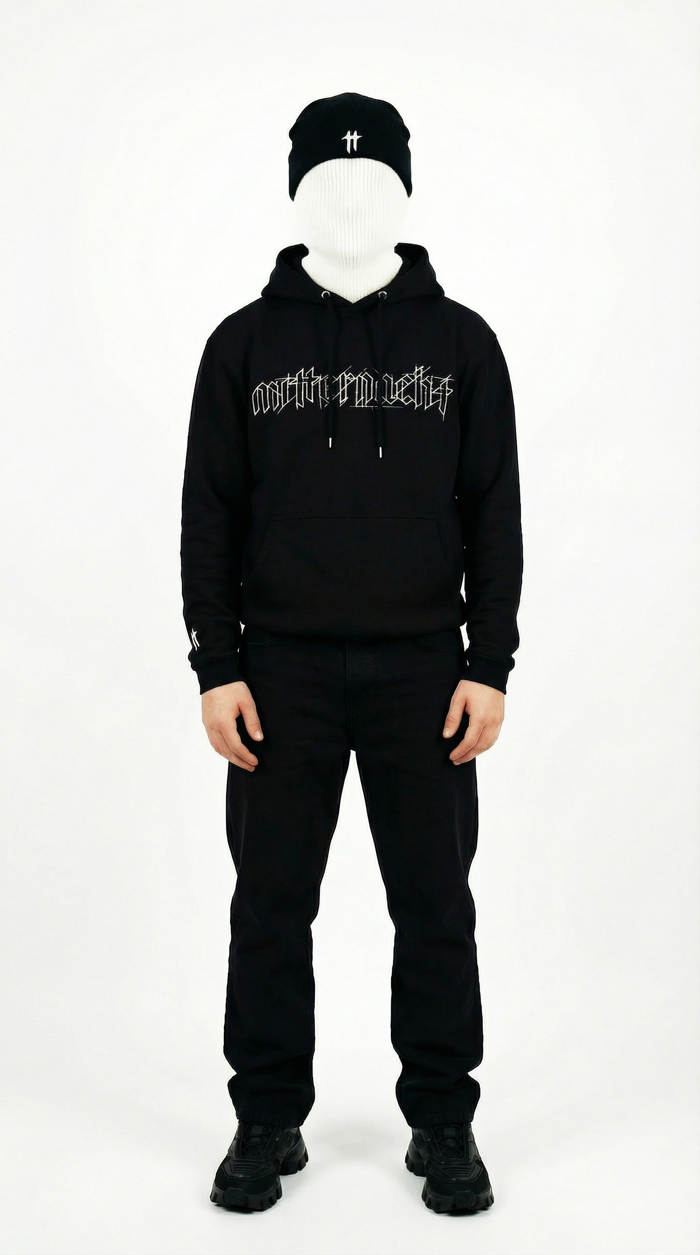 Chalked Mitternacht - Basic Hoodie